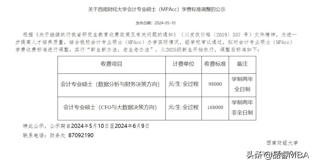 上海大学mba2021年学费_上海财经大学mba的学费是多少?涨了吗_上海大学mba2022学费