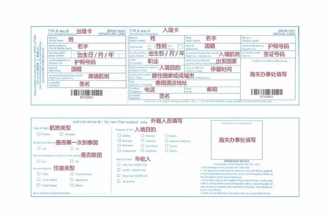 泰国落地签现金规定_泰国落地签多少钱_泰国旅游落地签